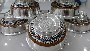 Mongolian silver craft
